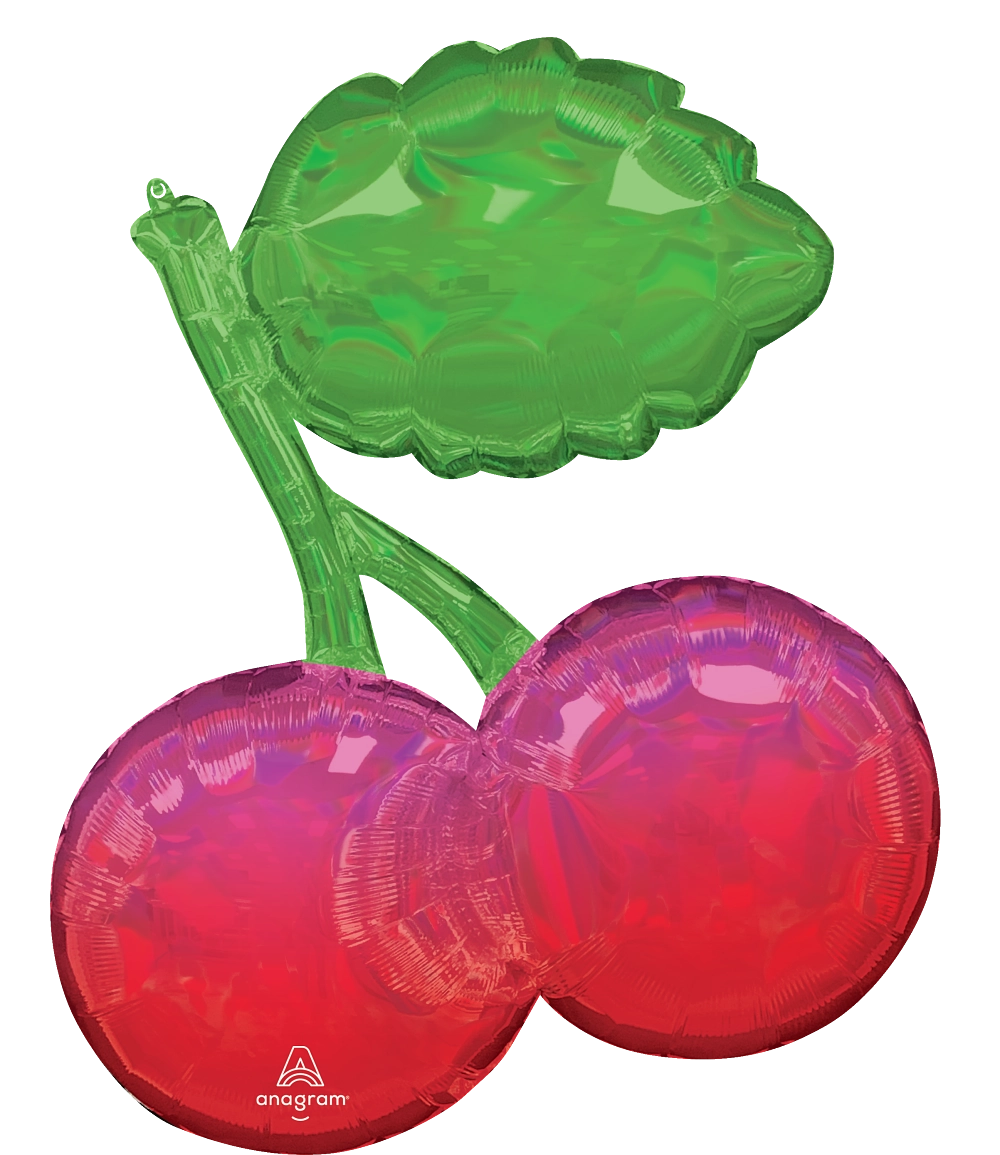 Balão Foil 68x76cm Cerejas
