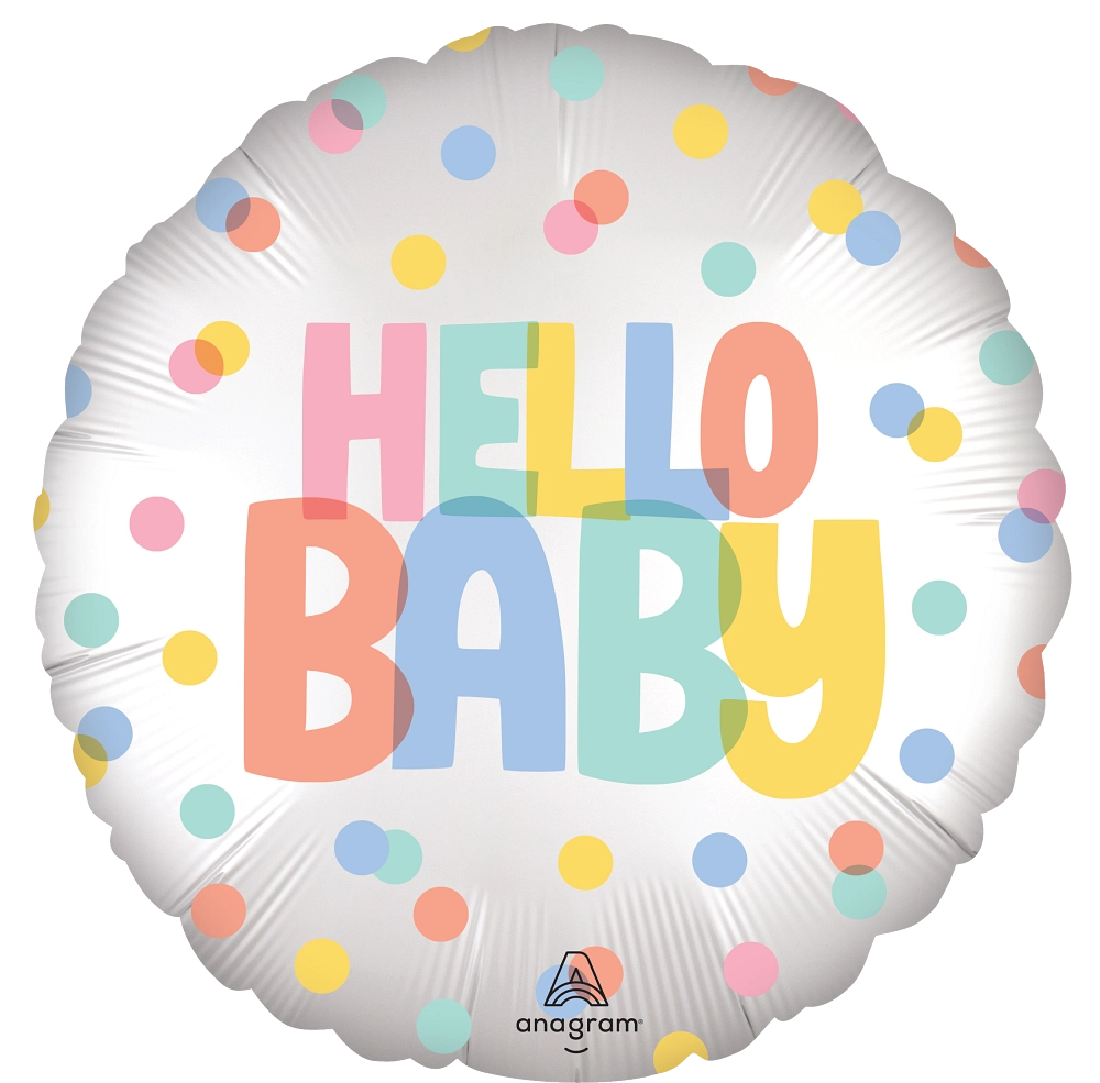 Balão Foil 43cm Hello Baby