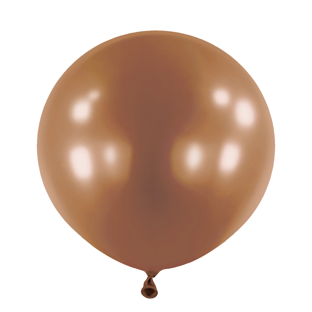 4 Balões latex 24'' (61cm) Fashion Chocolate
