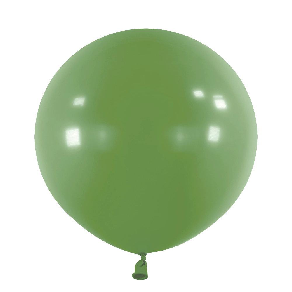 4 Balões latex 24'' (61cm) Fashion Eucalyptus