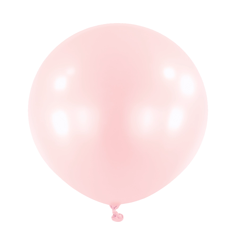4 Balões latex 24'' (61cm) Macaron Pink Rose