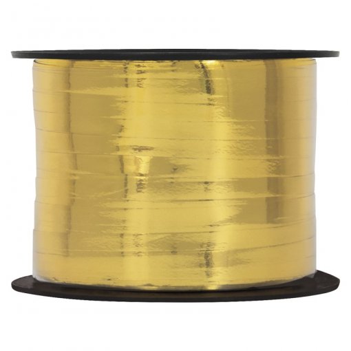 Fita para Balão 229m Dourado Clássico Metalizado