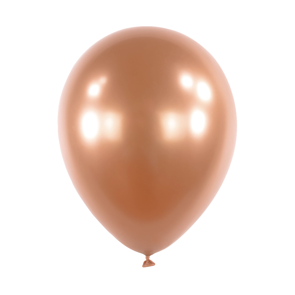 25 Balões latex 18'' (45cm) SSatin Luxe™ Rose Copper