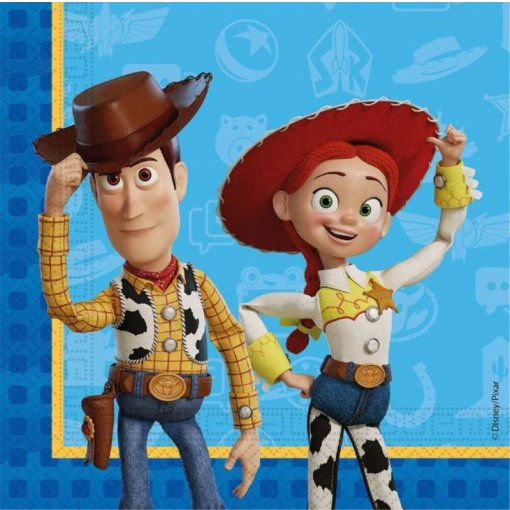 20 Guardanapos 33cm Toy Story 5