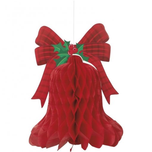 Decoração Pendente 39cm Sino Natal