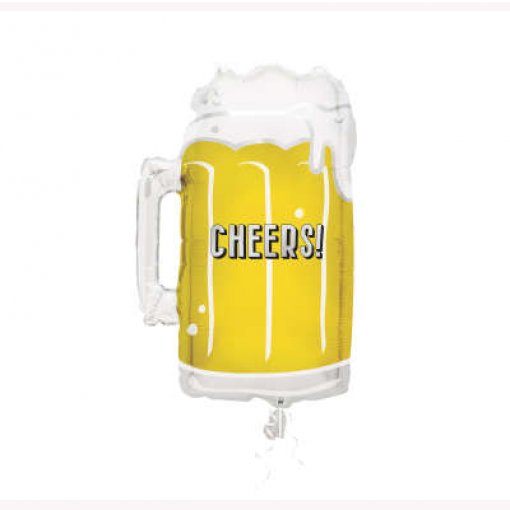 Balão Foil Caneca de Cerveja 53,3cm