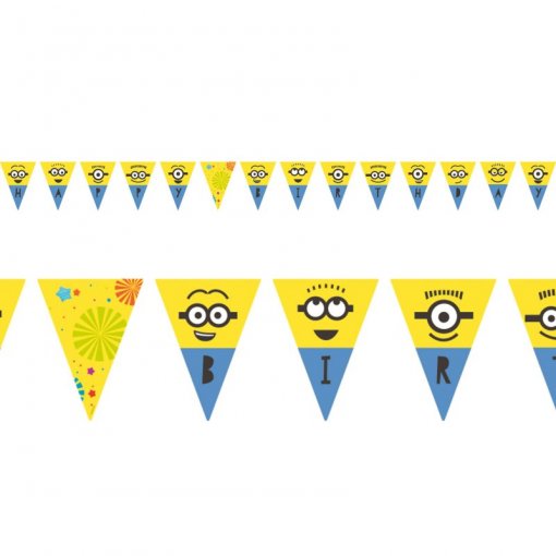 Grinalda Happy Birthday Despicable Me (Minions)