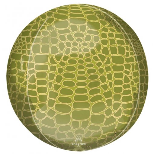 Balão Foil Orbz Print Animalz Crocodilo