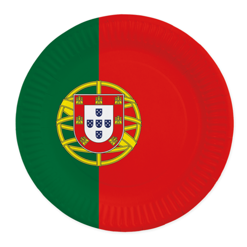 8 Pratos 23cm Portugal