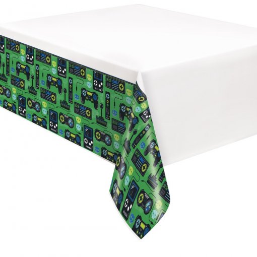 Toalha de mesa 1,37x2,74m Gamer Birthday