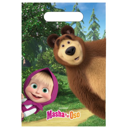 6 Sacos de Oferta Masha e o Urso