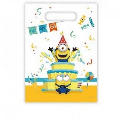6 Sacos de oferta Minions