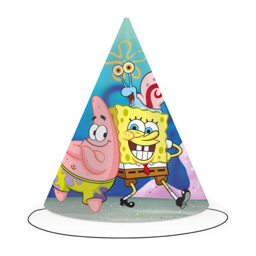 6 Chapeús SpongeBob