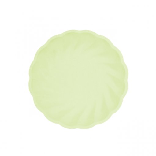 6 Pratos Redondos 18,8cm ECO Verde