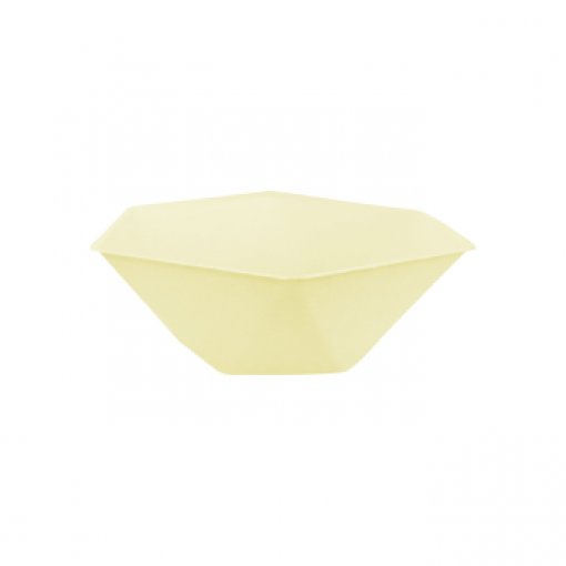 6 Taças Hexagonal 15,8x13,7cm ECO Amarelo