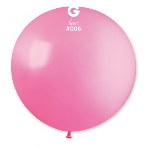 1 Balão latex 31'' (80cm) cor Rose #006 - G30