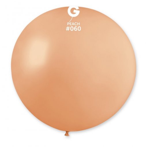 1 Balão latex 31'' (80cm) cor Peach #060 - G30