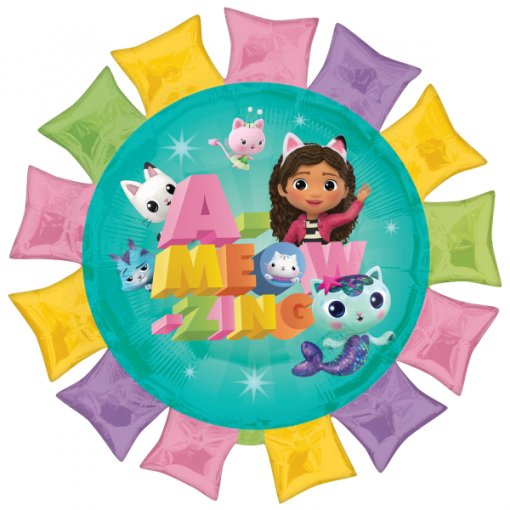 Balão Foil 68x68cm Gabby's Dollhouse