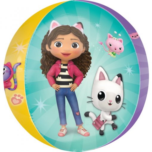 Balão Foil Orbz 43x45cm Gabby's Dollhouse