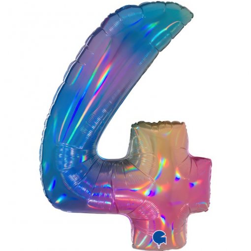 Balão Foil 102cm Rainbow nº4