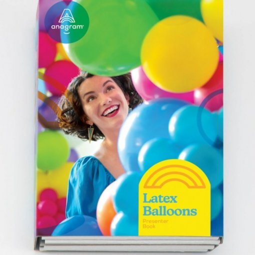 Catálogo de amostras balões de latex ANAGRAM