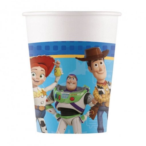 8 Copos 200ml Toy Story 5