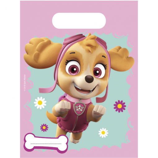 6 Sacos de oferta Plástico Patrulha Pata - Skye & Everest