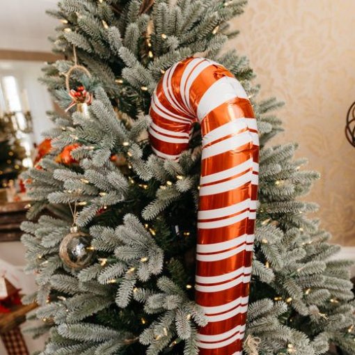 Balão Foil 41x84cm Bengala Natal