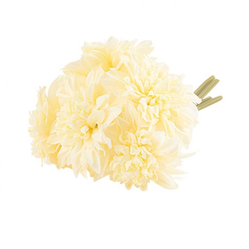 Bouquet 5 Dálias Amarelas 27cm