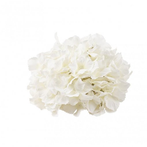Cabeça de Hortênsia 19cm Branca