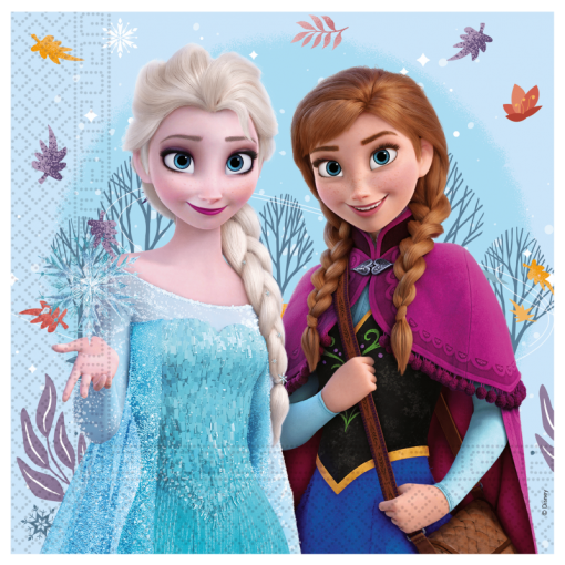 20 Guardanapos 33cm Frozen Idyllic Wonder