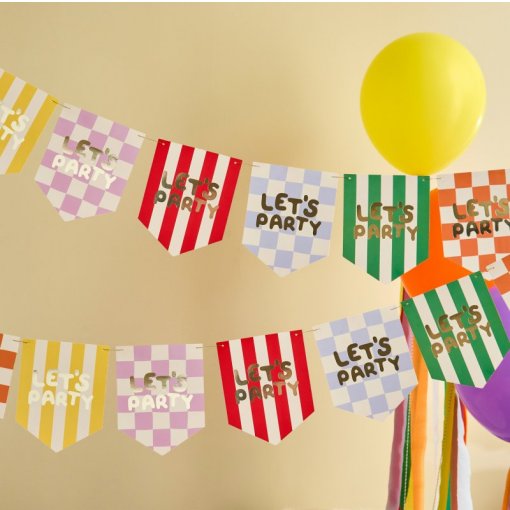Grinalda Let's Party 2,5m - Playful Brights