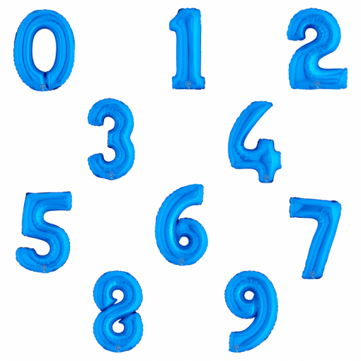 Sortido Balões Foil 14'' (35cm) Azul