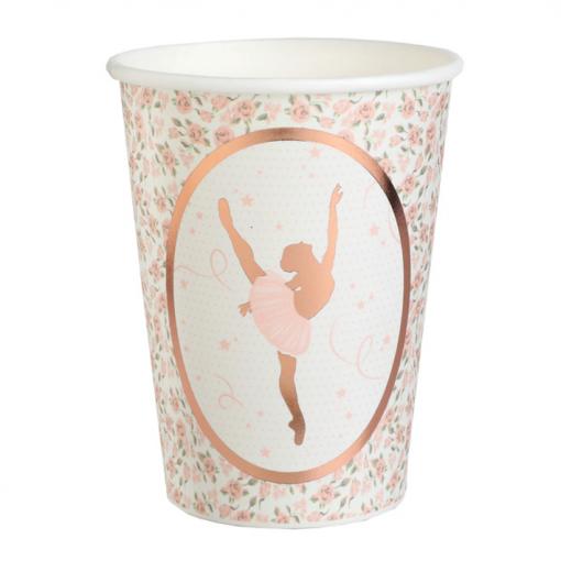 10 Copos 270ml Bailarina