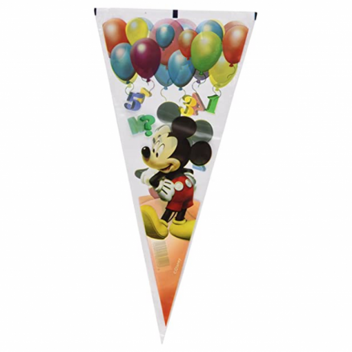 100 Sacos Celofane 20x40 Mickey Mouse