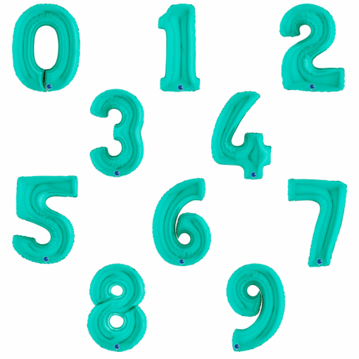 Sortido Balões Foil 102cm Tiffany