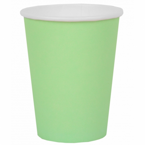 10 Copos 27cl Verde Menta