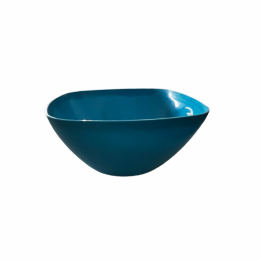 Taça Saladeira 2L PP Reutilizável Azul Caribe