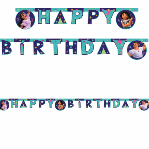 Grinalda Happy Birthday 200cm Encanto
