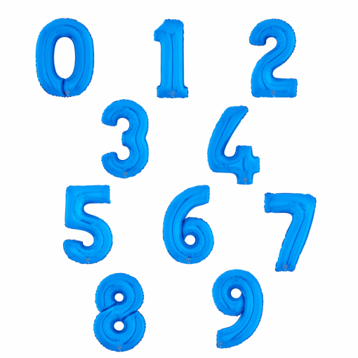 Sortido Balões Foil 66cm Azul