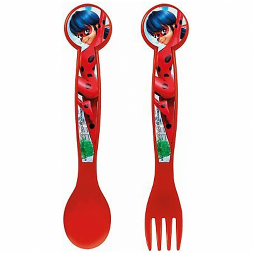 Conjunto 2 Talheres LadyBug