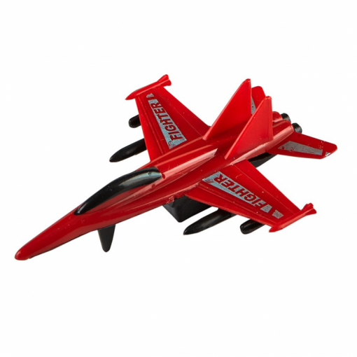 Avião de brincar 10,5cm Vermelho