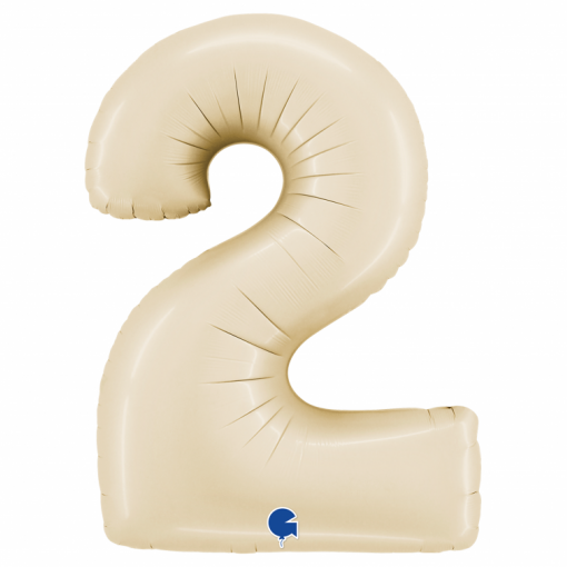 Balão Foil 102cm Satin Creme nº2