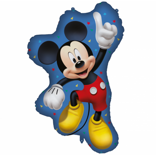 Balão Foil 97×60cm Corpo Mickey Mouse