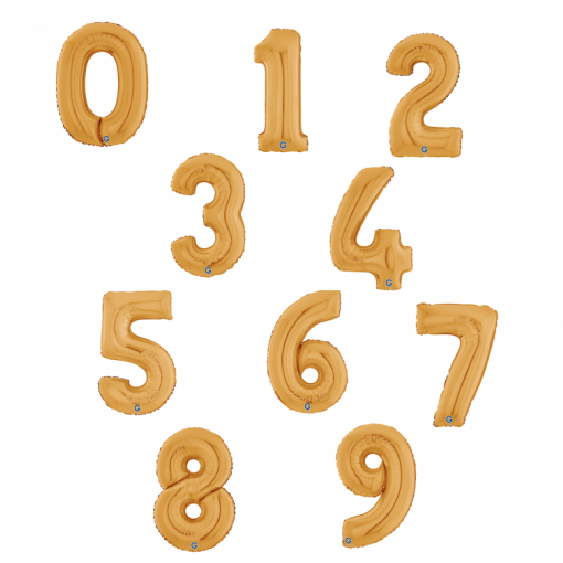 Sortido Balões Foil 66cm Dourado