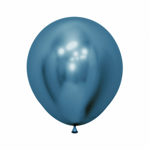 15 Balões latex R18 (45cm) - Reflex Blue - 940