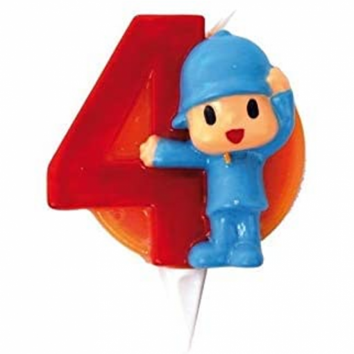 Vela de Aniversário Pocoyo nº4