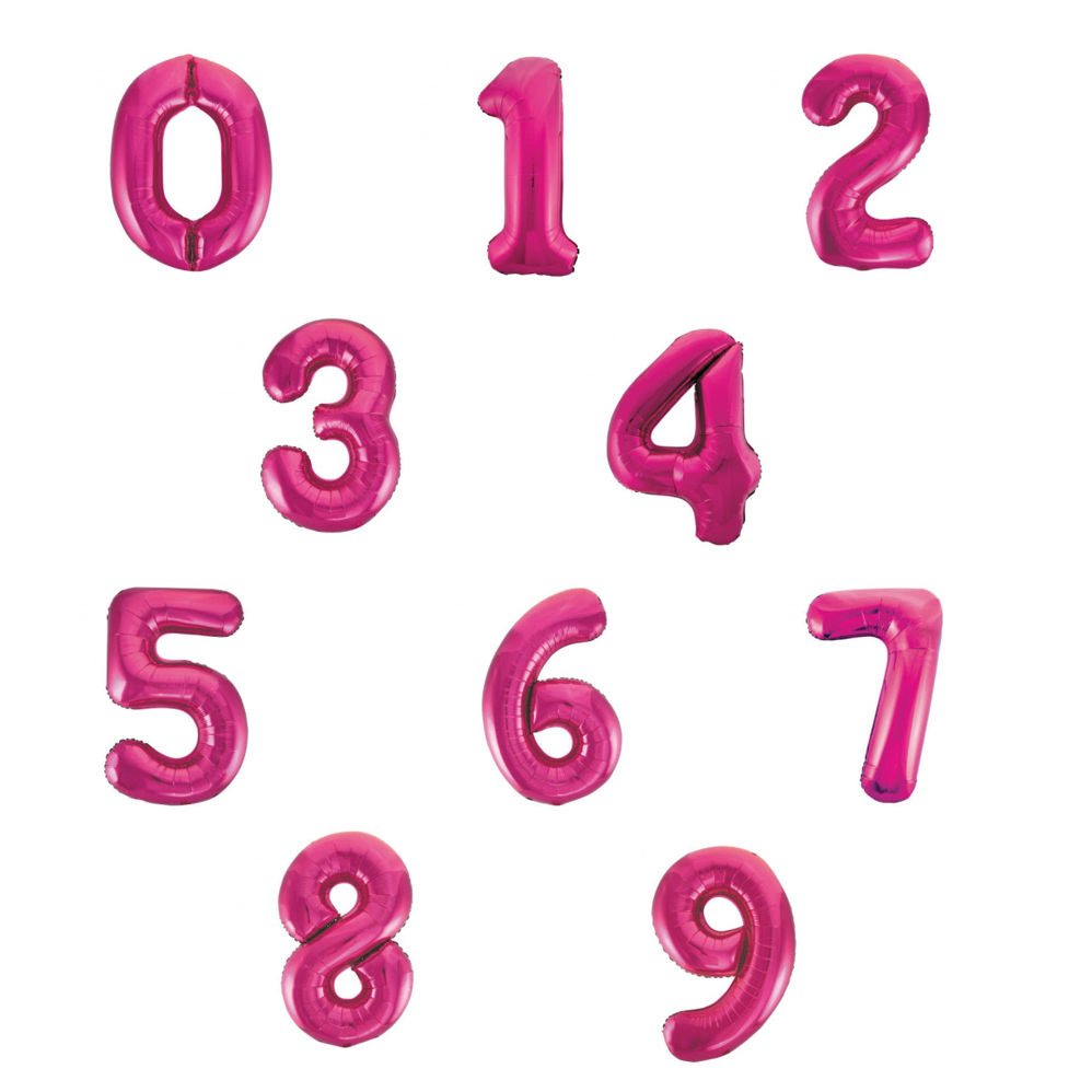 Sortido Balões Foil 86cm Rosa