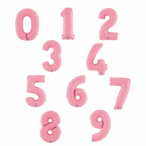 Sortido Balões Foil 66cm Rosa Pastel