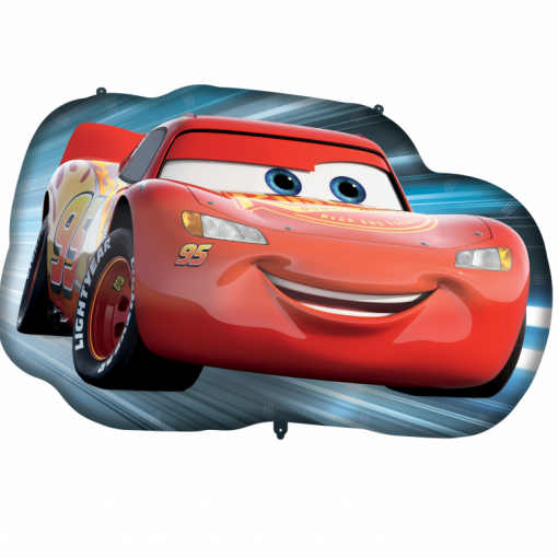 Balão Foil 99x69cm Cars Victory is Mine (McQueen)